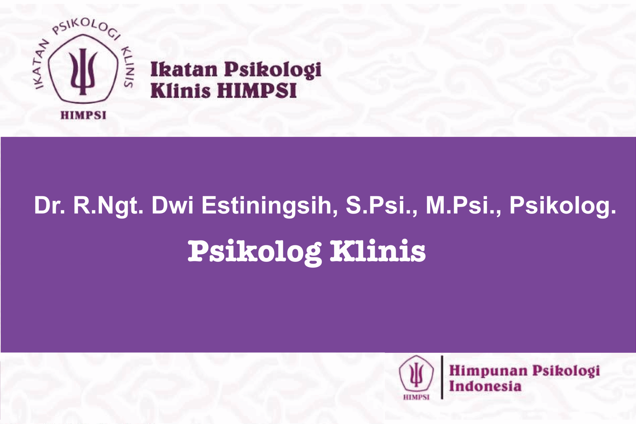 Papan nama Estiningsih Psikologi-3 client-image